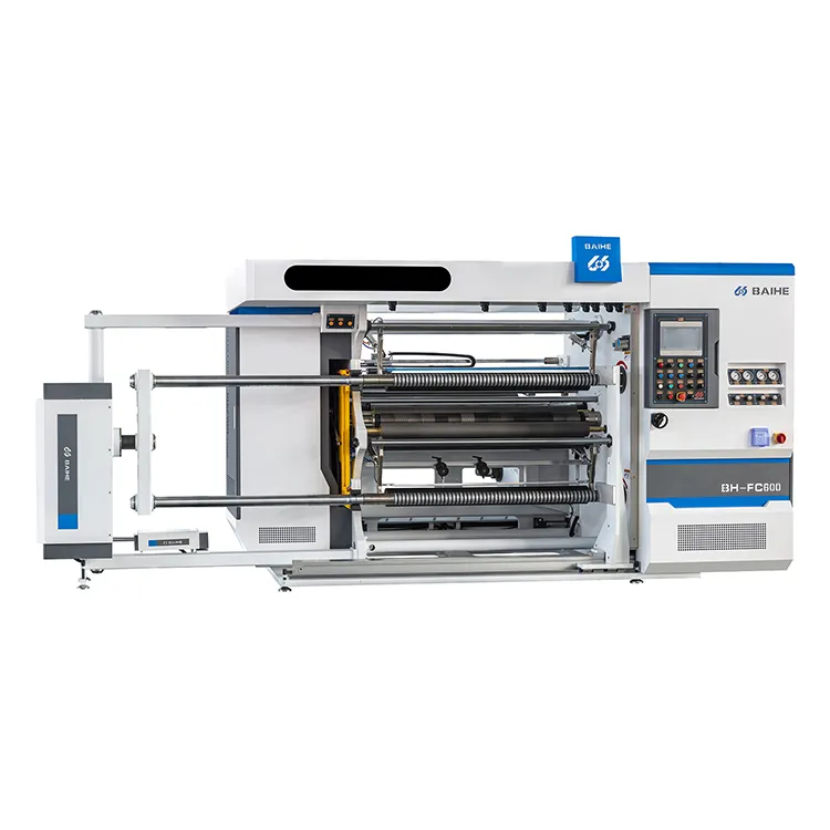High Speed Plastic Film Slitter Machine